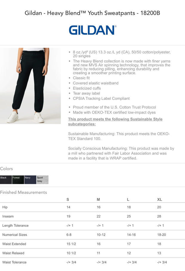 Dusty Boots 4H Youth Sweat Pants