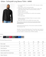 Dusty Boots 4H Long Sleeve T-Shirt Pocket Logo and Back Logo